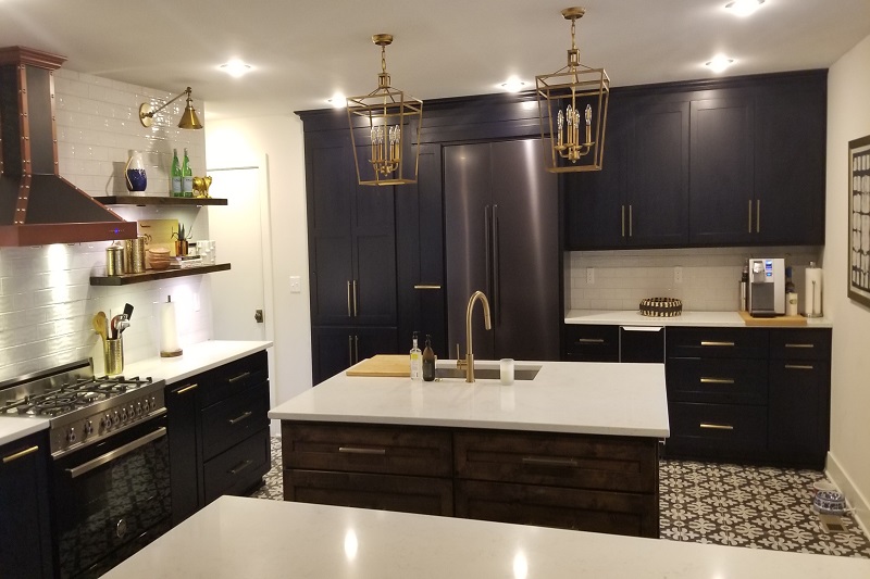 Photo of remodeled kitchen