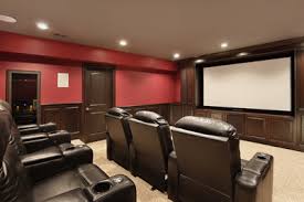 home theater large screen TV