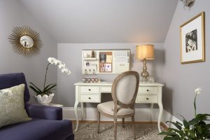 feminine home office design