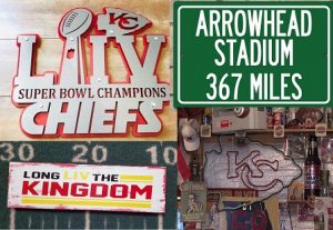 chiefs man cave vintage signs