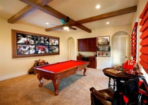 Kansas City Chiefs Pool Table Light