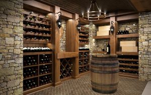 tuscan wine cellar